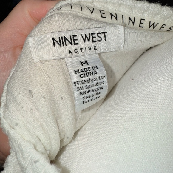 Nine West Cream Crew Neck Sweater - Picture 3 of 3